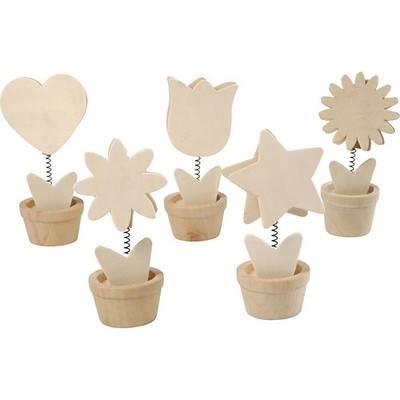 Creativ Company Notizhalter, H 10 cm, D 5 cm, 10 Stk