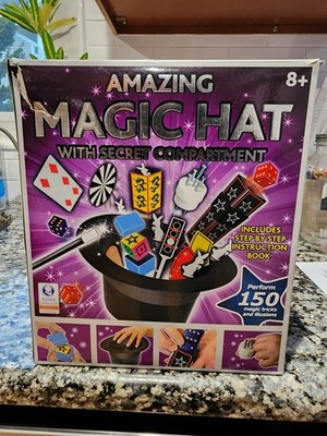 Amazing Magic Hat W/ Secret Compartment