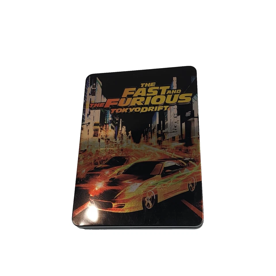 The Fast And The Furious Tokyo Drift  (DVD, 2006) Collectors Steel-book Tin - Image 2 of 4