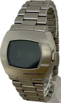 Hamilton American Classic PSR H524140 40mm Herren Digitaluhr Ausgezeichnet A4845