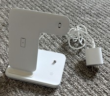 3 in 1 Charging Dock Stand For Apple Watch/Air Pods /iPhone Station White