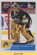 2022-23 Upper Deck CHL Blue Benjamin Gaudreau #28 READ 0l2k