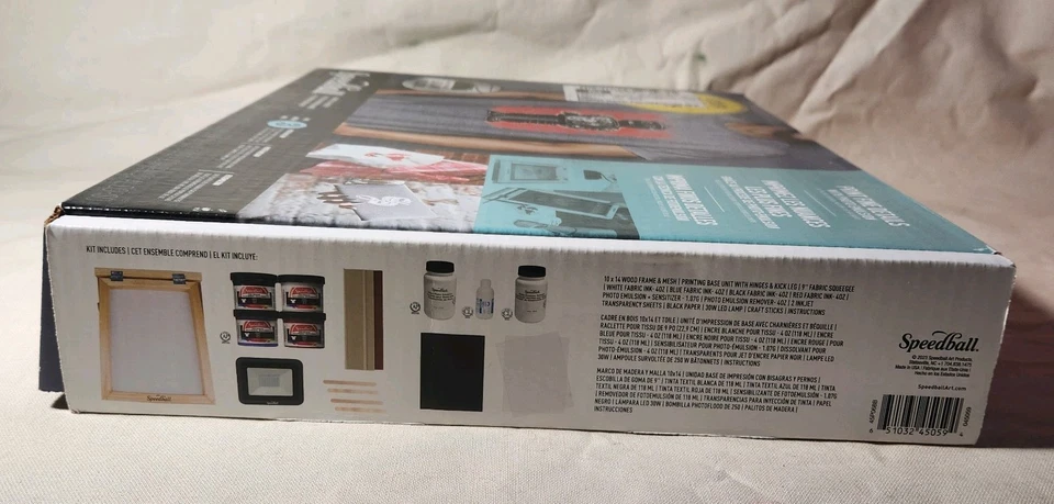 Speedball Kit Avanzado de Serigrafía Todo en Uno, Incluye Lámpara de Exposición LED UV Foto 3 de 4