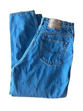 Vintage PS Gitano Jeans Womens 18W Short Blue Medium Wash High Rise Tapered 90s