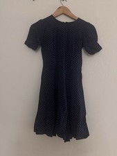 Reformation Mini dress Polka Dots Size XS Fit & Flare