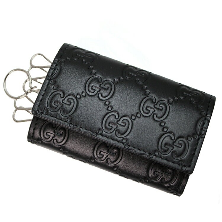 GUCCI Gucci Key Case Men's 6 Key Case Guccishima Gucci Men's