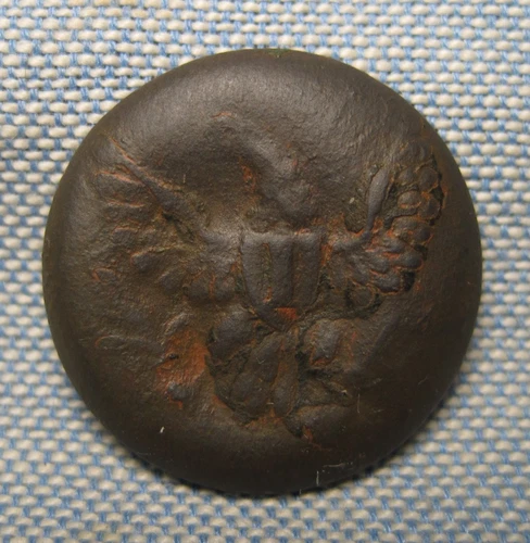Dug Civil War Infantry Eagle Coat Button from Vicksburg