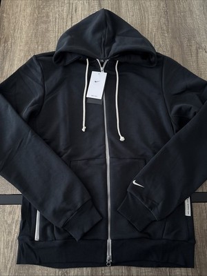 Nike Men's Med-Tall Standard Issue Dri-FIT Full-Zip Basketball Hoodie FZ0222-010