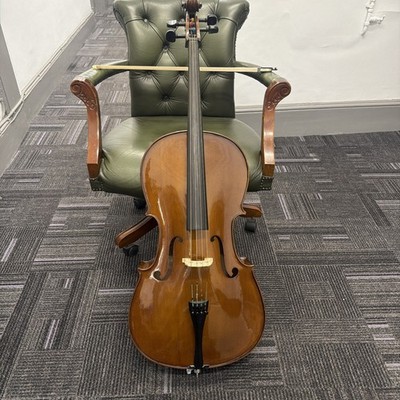 Stentor Student Cello 3/4 Größe mit Schleife kaum benutzt 27'' Rücken