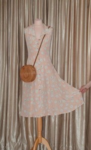 Women American Vintage Dress Pink 34 / XS / 42