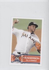 2014 Topps Album Stickers Henderson Alvarez #180 0c4