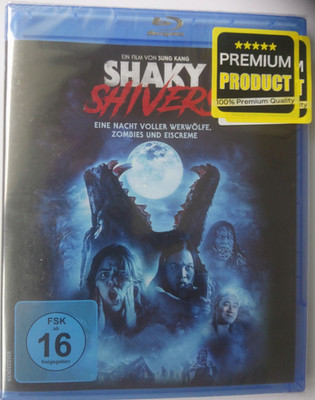 Shaky Shivers - Eine Nacht voller Werwölfe, Zombies und Eiscreme / Blu Ray OVP