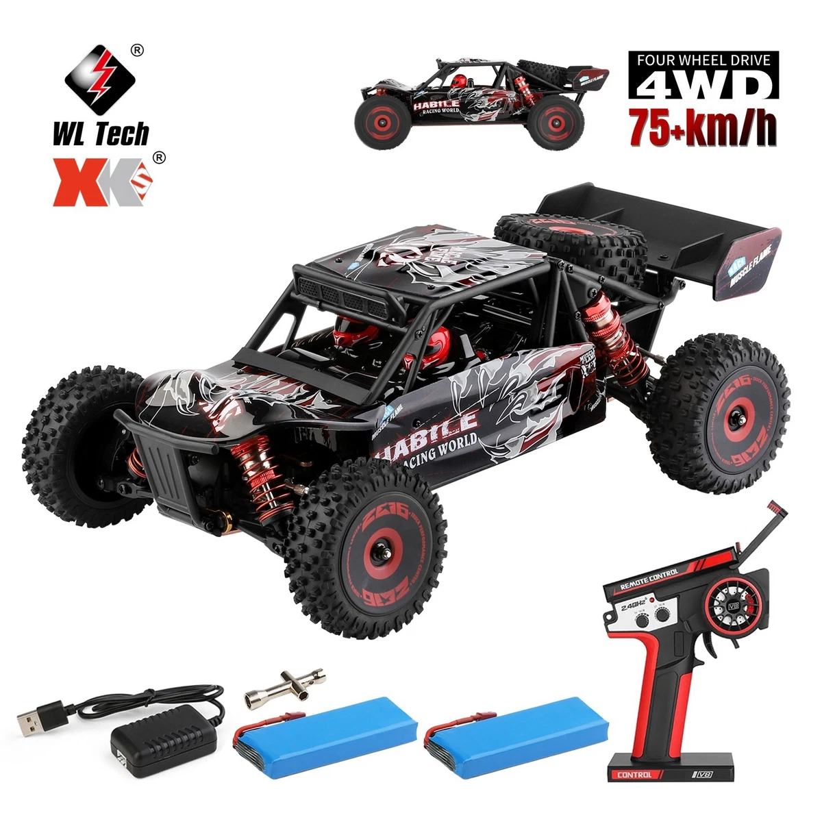 WLtoys Hobby RC Car, Truck & Motorcycle Models & Kits without
