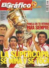 RIVER PLATE CHAMPION SPECIAL Supercopa ORIGINAL MAG 1997
