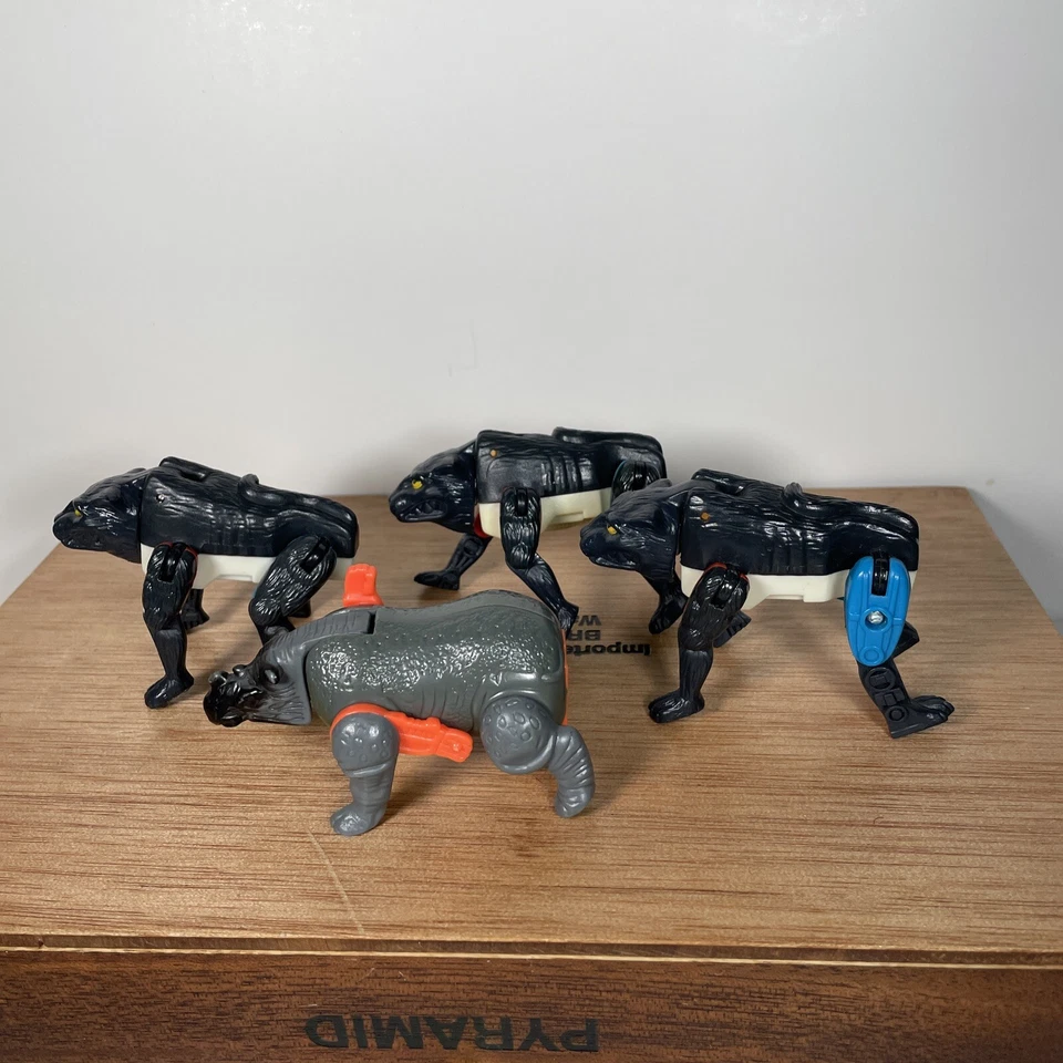 Hasbro Takara Transformers Beast Wars Wolf 1996 - Lote Happy Meal de McDonald's Foto 4 de 4