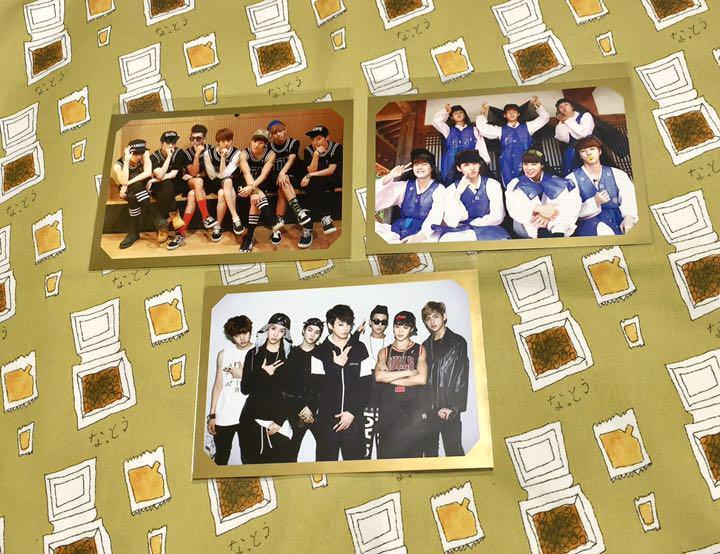 レア ◆ 防弾少年団 BTS ダイアリー 2014 ポストカード 3枚セット レア ◇ 防弾少年団 BTS ダイアリー 2014 ポストカード 3枚