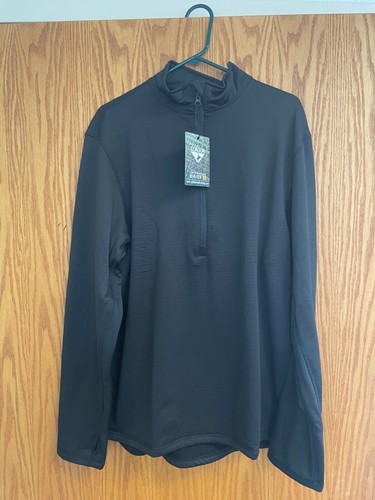 Condor 603 Tactical Base Layer II Zip Thermal Fleece Pullover, Black, 2XL - Picture 2 of 8