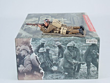 King & Country WWI.  KOSB Lying Firing. FW030. Retired. MIB