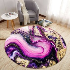 3D Mixed Purple NAO601 Game Rug Mat Elegant Photo Carpet Mat Fay
