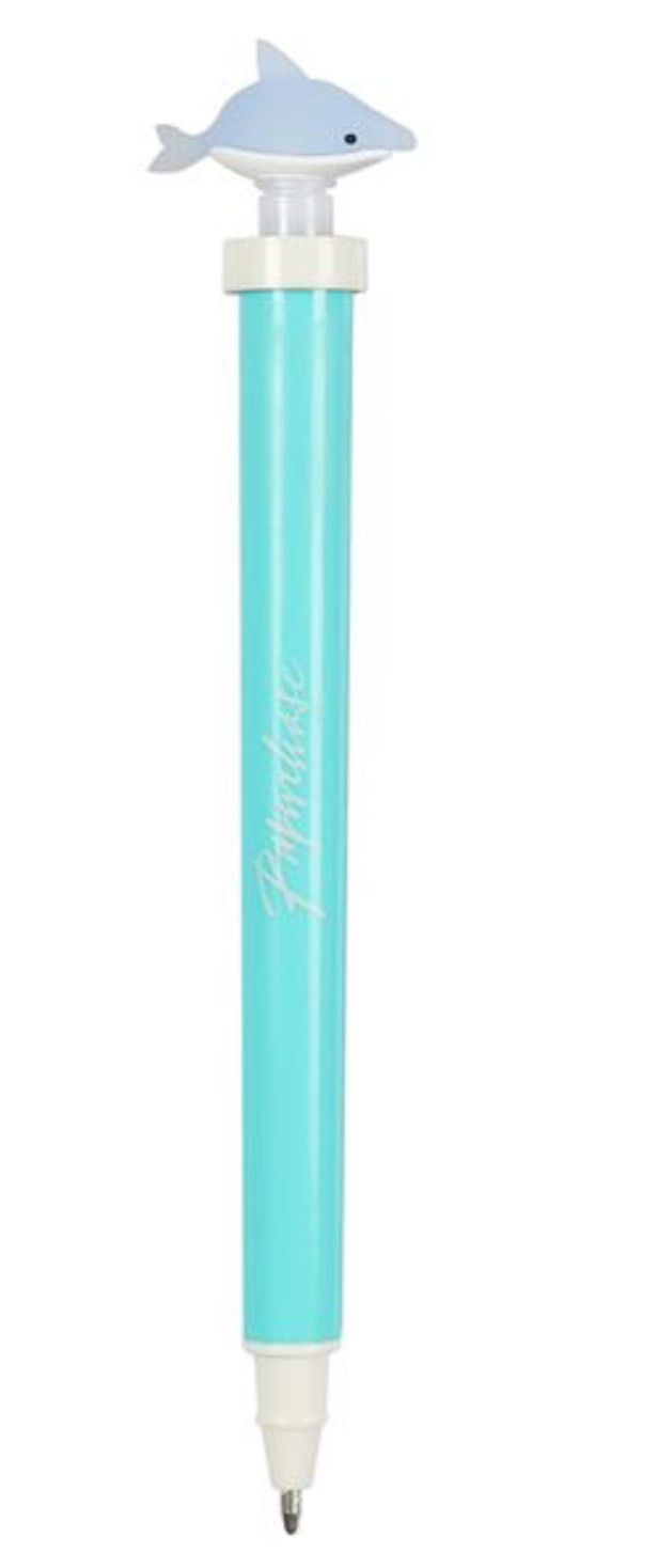 Pack Of 6 Paperchase Shark Light Up Pens - Brand New With Tags