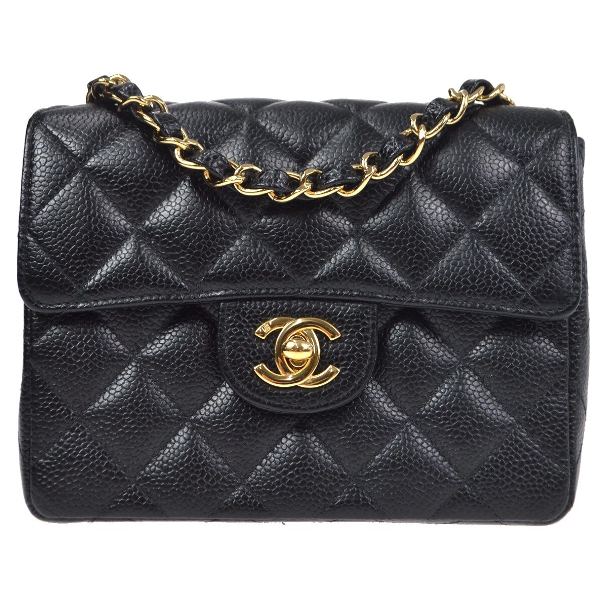 Chanel Coco Handle Flap Quilted Small Black - US