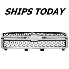 NEW Front Grille For 2011-2014 Chevrolet Silverado 2500 HD 3500 HD