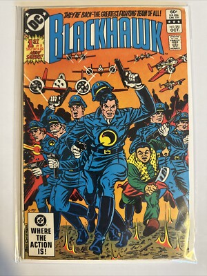DC Comics  Blackhawk #1 spectacular new series No. 251 October 1982 60c