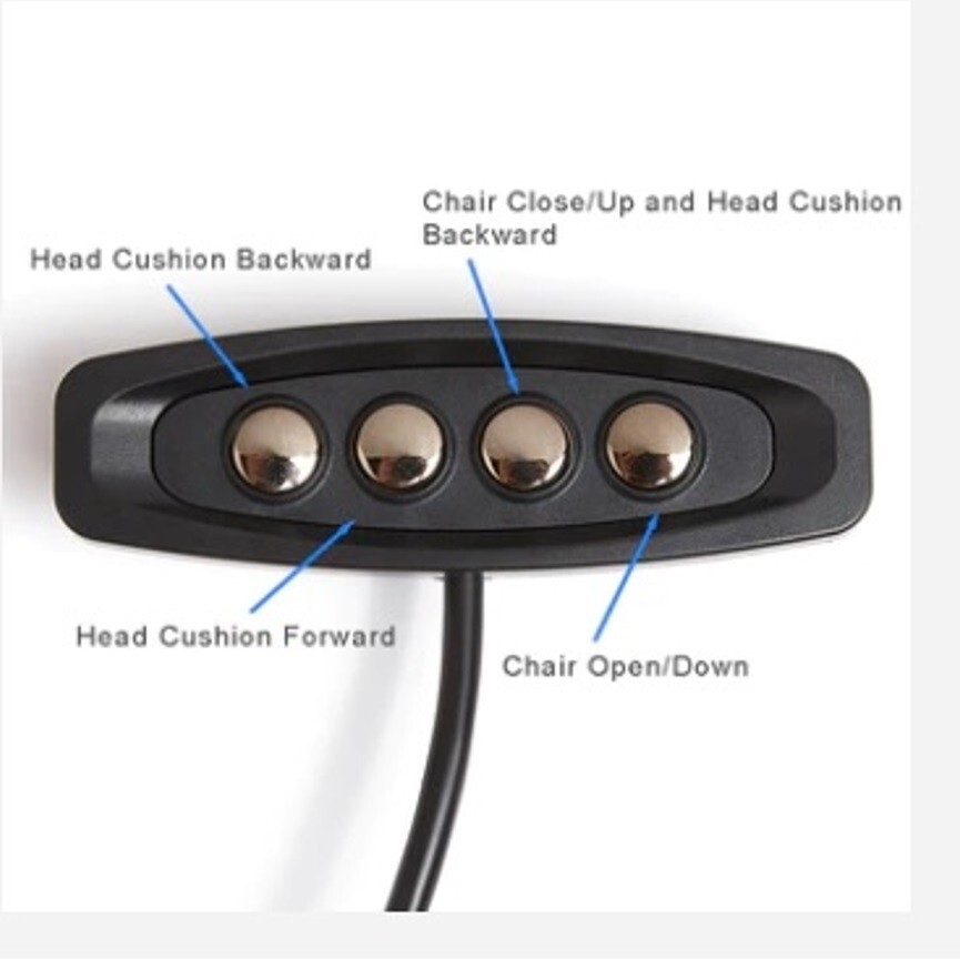 4 Button Power Recliner/Lift Chair Switch Model 23300195X000(B) or 