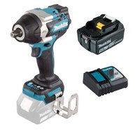 Makita DTW700Z Akku-Schlagschrauber 18V 700Nm Mit 1X Akku 5Ah Und LadegeräT