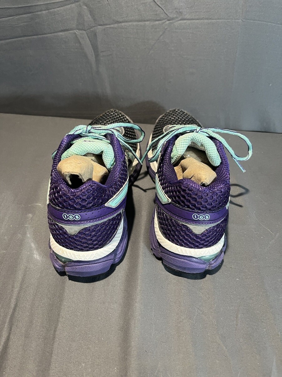 Asics GEL-Cumulus 16 Purple Blue Running Shoes Women Asics Gel Cumulus 16 T489N Running Shoe Lace Up Women\'s Size 7.5 GUC main image 0