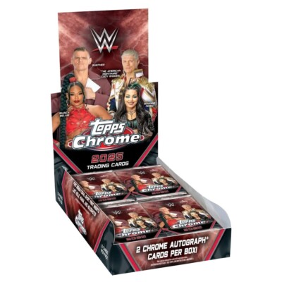 2025 Topps Chrome WWE Wrestling Base Cards #1-200 You Pick/Choose!