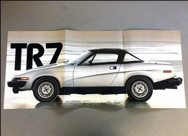 1981 Triumph TR7 Original Car Sales Brochure Catalog Foto 2 de 4