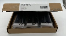 Amazon Basics 3 Standard Black Staplers with 1000 Staples