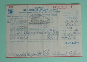 non tidal angling licence