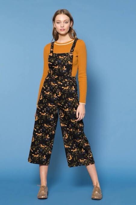 PRINCESS HIGHWAY Foxy Floral Jumpsuit Overalls Quirky Botanical Boho  Size 6