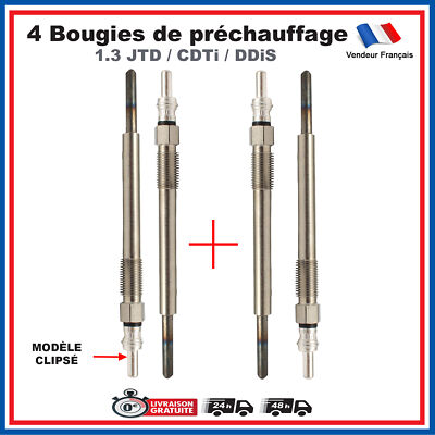 4 -kerze Vorwärmung für 1.3 JTD CDTI Ddis = GN053 GLP016 062900029304 UY2A