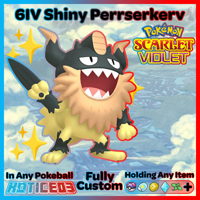   6IV Primarina Mightiest Raid Counter Perrserker  Pokemon Scarlet & Violet
