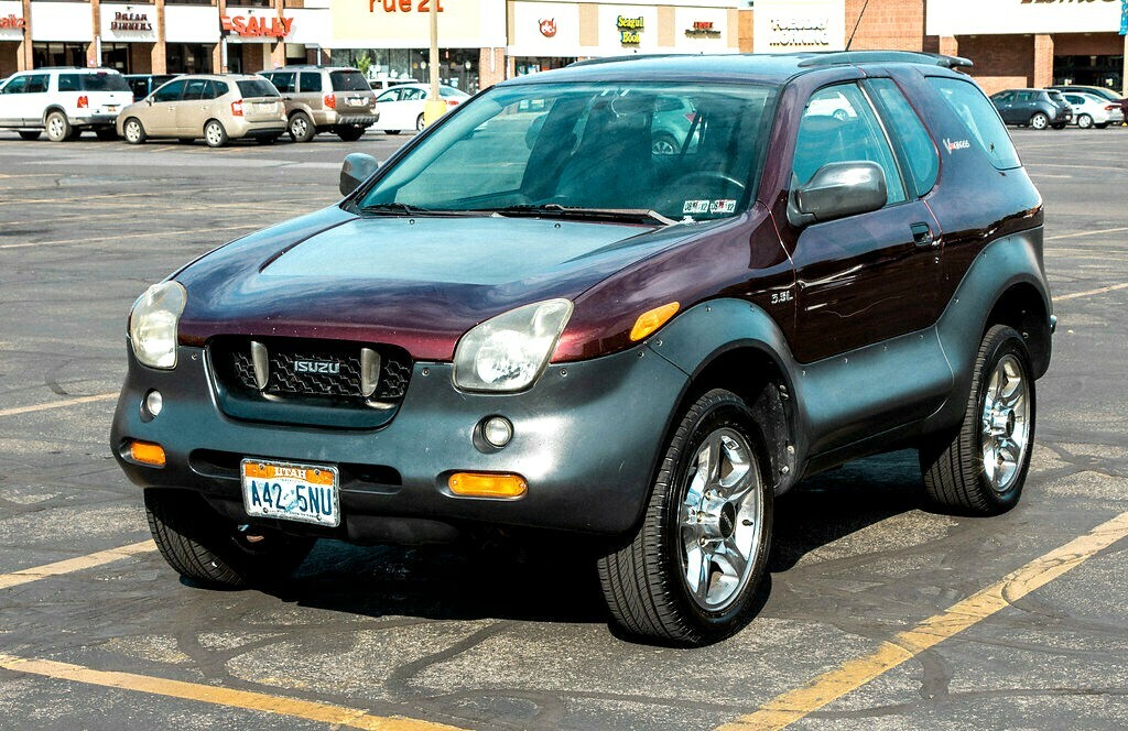 2001 Isuzu VehiCROSS Standard 2001 Isuzu Vehicross Foxfire Red Mica Newer Transfer Case