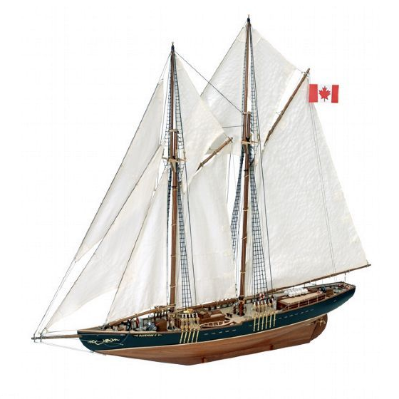 Billing Boats Yacht Model Kit Schooner Bluenose II Series 600 Scale 1