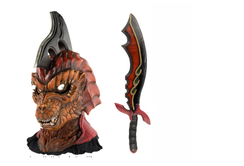 POWER RANGERS movie prop LAVA LIZARD SCREEN USED production vtg toys ...