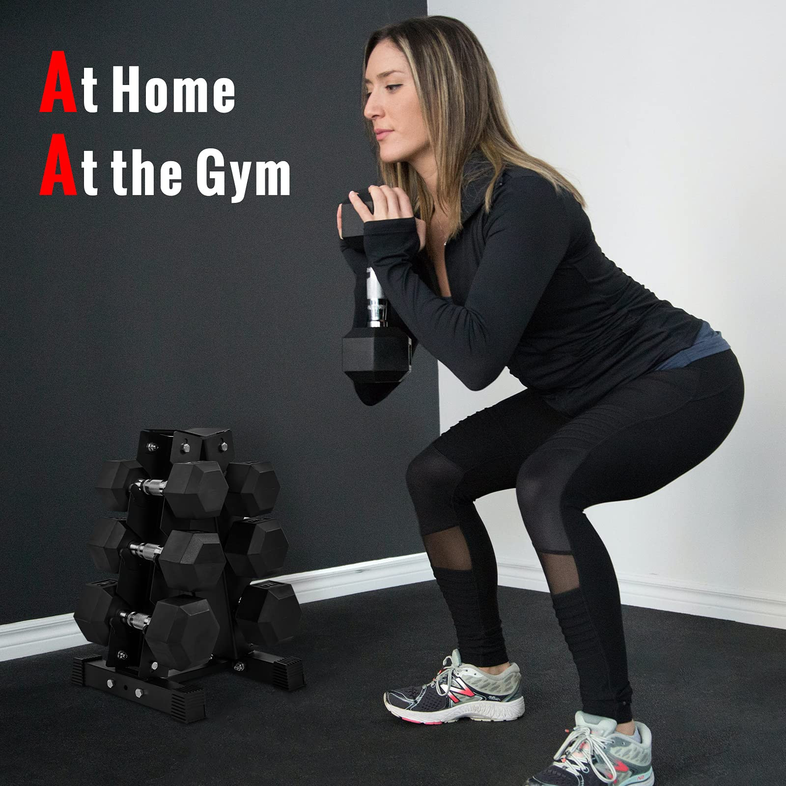 3 Tier/5 Tier Steel Dumbbell Weight Rack Stand Only, Suitable for Home Gym