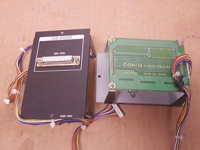 SONY CUE EDITOR CIRCUIT BOARD CONNECTOR DABK-3004 CON-14 1-625-862-11