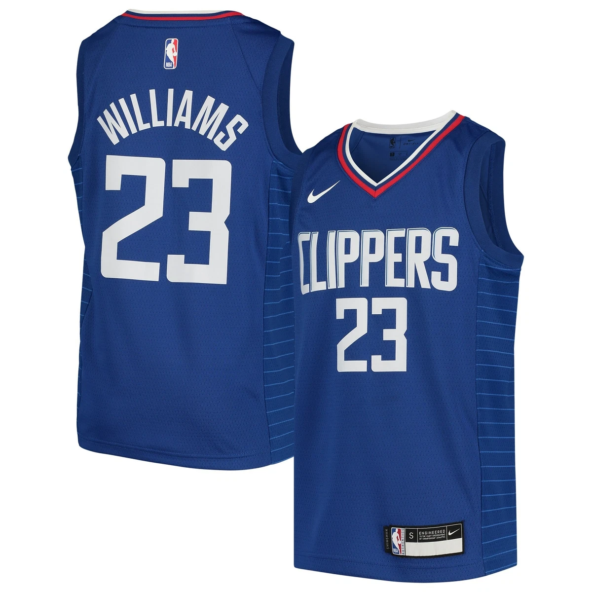 Machtig scheuren Autorisatie Lou Williams LA Clippers Nike Youth Swingman Jersey Royal - Icon Edition |  eBay