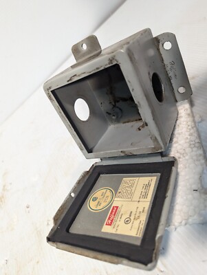 Hoffman A-404CH Panel Mounted Junction Box 6X6X4''