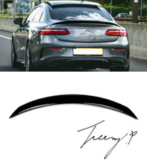 Mercedes E-Klasse C238 2017+ Coupe E63 AMG Style Glanz Schwarz Heck Kofferraum Spoiler