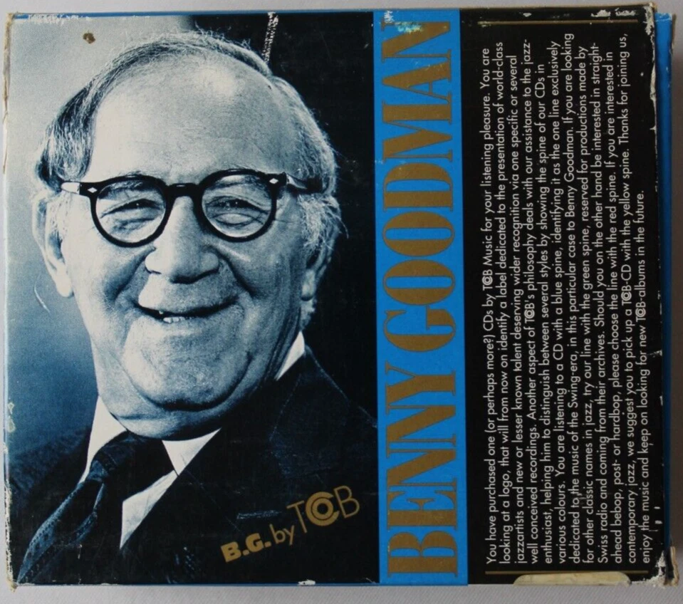 BENNY GOODMAN B.G. ВСЕМИРНО ИЗВЕСТНЫЙ НЕИЗДАННЫЙ [Б/У CD] ДЖАЗ 4 ДИСКА БОКС-СЕТ - Изображение 2 из 3