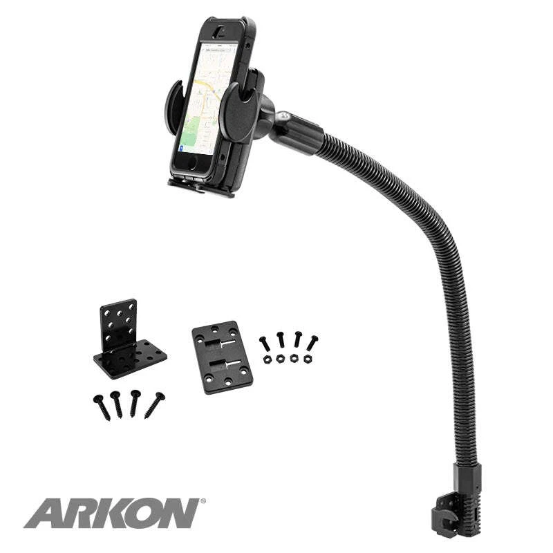 ARKON SM488L22 Arkon Riel de Asiento de Vehículo o Soporte de Teléfono de Piso Montaje iPhone 14+ Foto 2 de 2