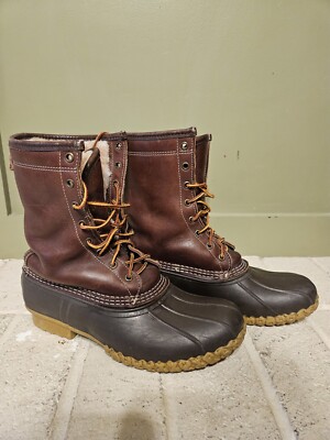 Men's L.L.  Bean Duck Boots, 10'' Shearling-Lined