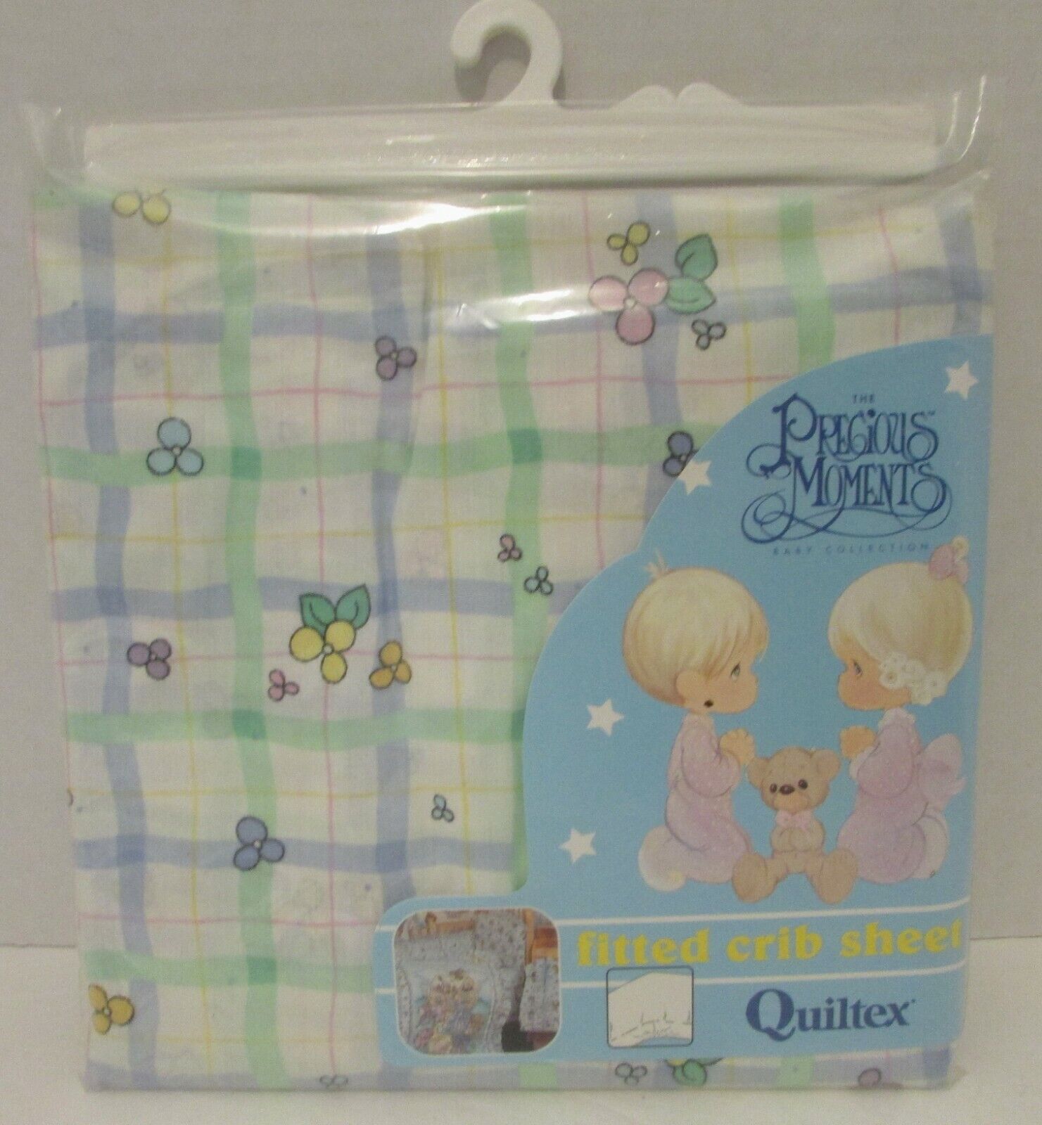 Quiltex PRECIOUS MOMENTS Crib Sheet 28