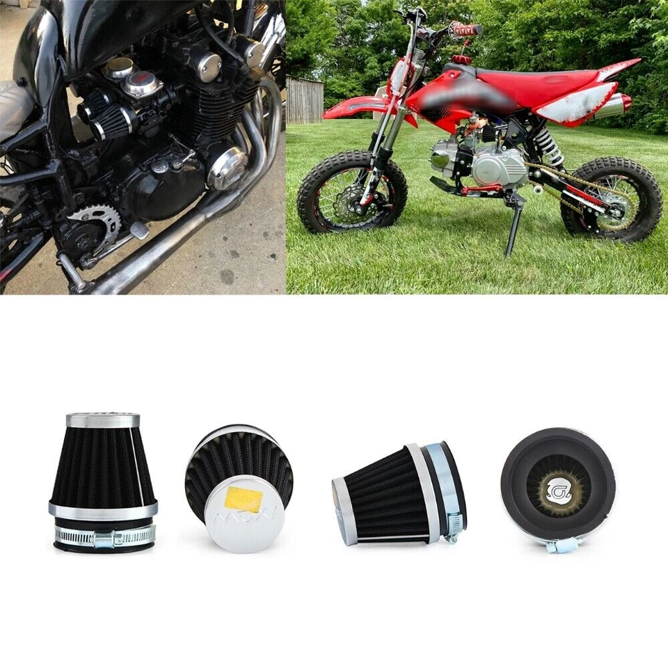 4Pcs Air Filters POD Filters for Kawasaki KZ1000 KZ1100 LTD 1981 1982 83 54mm - Изображение 3 из 4